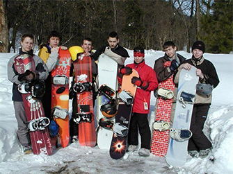 Lyask a snowboardingov zjezd SSVT